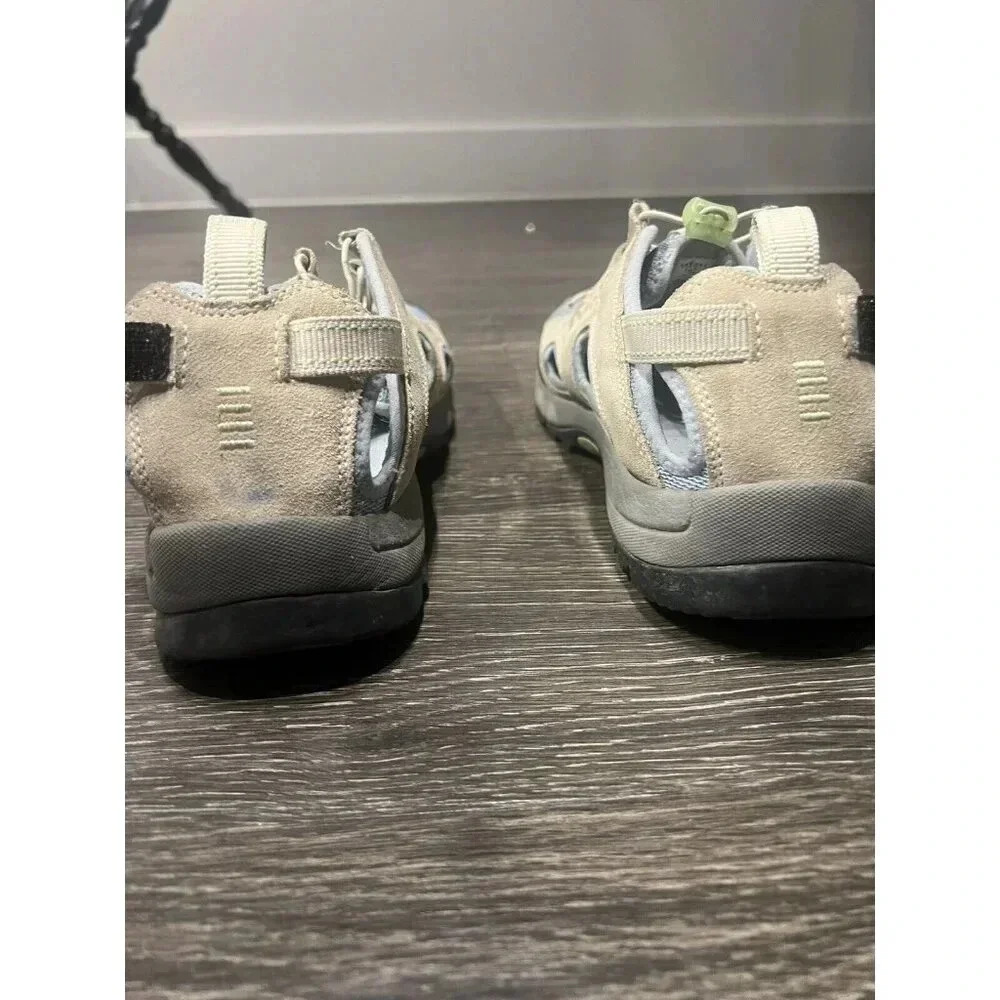 Lands End 191511 Womens Blue‎ And White Walking Sandals Size 10 - Picture 4 of 4